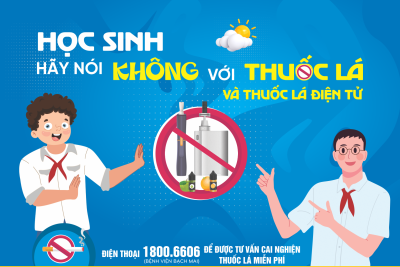 TRƯỜNG HỌC KHÔNG KHÓI THUỐC LÁ