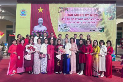 TRƯỜNG THCS YÊN LỘC🎉💐 CHÀO MỪNG 43 NĂM NGÀY NHÀ GIÁO VIỆT NAM 20/11 💐🎉  🌟 🌺 TRI ÂN – TÔN VINH – LAN TỎA❤️
