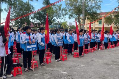 HOẠT ĐỘNG CHÀO CỜ ĐẦU TUẦN